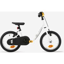 Btwin Discover 100 14 Inç Jant 3-5 Yaş Beyaz Çocuk Bisikleti