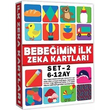 Uravas Store Üreticiniz 2205 Eğitici Kartlar 6-12 Ay Zeka Kartları