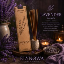 Lavender (Lavanta) Doğal Tütsü Çubuğu 20 Adet - Uzun Süre Kalıcı Aroma