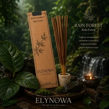 Raın Forest (Yağmur Ormanları) Doğal Tütsü Çubuğu 20 Adet - Uzun Süre Kalıcı Aroma