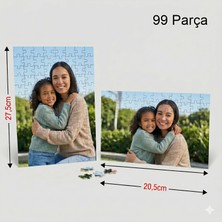 Hediye Baskıcı Kişiye Özel Fotoğraflı Puzzle 99 Parça - Yap Boz Tasarım