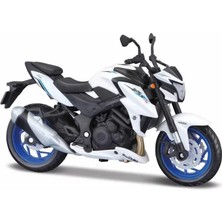 Uravas Store Üreticiniz Nessiworld 39348 1:18 Suzuki GSX-S750 Motosiklet -Necotoys