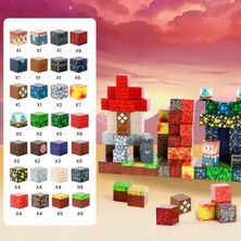 Kanilka 100 Parça Manyetik Minecraft Temalı Yapı Oyuncağı