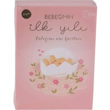 Uravas Store Üreticiniz LC0176 Doğum Kartları Kız