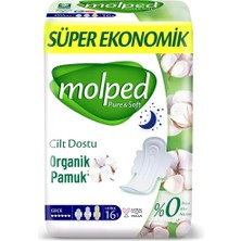 Uravas Store Üreticiniz Pure&soft Gece Ped Süper Eko 16 Adet