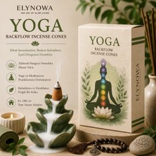 Yoga Geri Akışlı Konik Tütsü | Backflow Incense Cones | 10 Adet