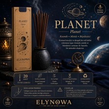 Planet Doğal Tütsü Çubuğu 20 Adet - Uzun Süre Kalıcı Aroma