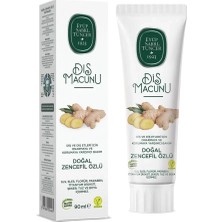 Uravas Store Üreticiniz Doğal Diş Macunu 90 gr Zencefil Özlü
