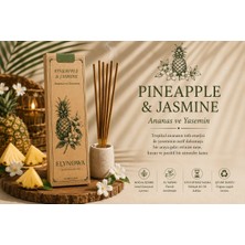 Pıneapple & Jasmine (Ananas ve Yasemin )Doğal Tütsü Çubuğu 20 Adet - Uzun Süre Kalıcı Aroma