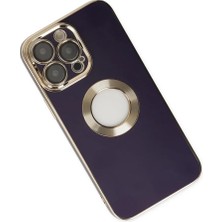 Uravas Store Newface Iphone 13 Pro Kılıf Store Silikon - Derin Mor