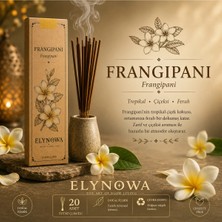 Frangıpanı Doğal Tütsü Çubuğu 20 Adet - Uzun Süre Kalıcı Aroma