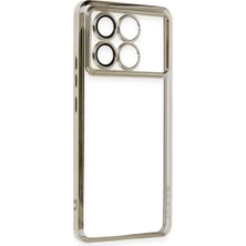 Uravas Store Newface Xiaomi Poco X6 Pro Kılıf Razer Lensli Silikon - Gold