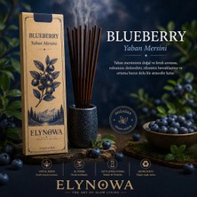 Blueberry (Yaban Mersini) Doğal Tütsü Çubuğu 20 Adet - Uzun Süre Kalıcı Aroma