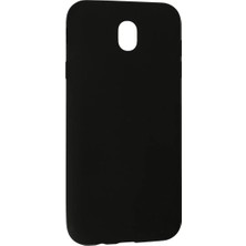 Uravas Store Newface Samsung Galaxy J7 Pro / J730 Kılıf Nano Içi Kadife Silikon - Siyah