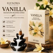 Vanılla (Vanilya) Geri Akışlı Konik Tütsü | Backflow Incense Cones | 10 Adet