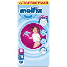 Uravas Store Üreticiniz Külot Bez Ultra Fırsat Paketi 6 Beden 15+ kg 58 Adet