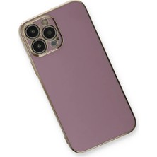 Uravas Store Newface Iphone 13 Pro Max Kılıf Volet Silikon - Mor