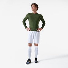 Kipsta Futbol Uzun Kollu Termal Içlik - Haki - Keepdry