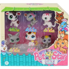 Uravas Store KZL-3046A3 Pet Star 6'lı Nessiworldş Seti - Oyuncak