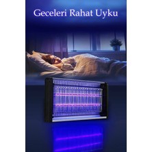 Byanes Sinek Öldürücü LED Mavi Işık Rahat Geceler Için Sinek Öldürücü