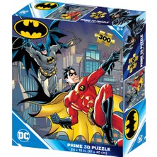 Uravas Store Prime 3D - Batman ve Robin 300 Parça Yetişkin Puzzle 32710