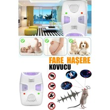 Byanes Ultrasonik Kızılötesi Hızlı Fare Haşere Kovucu Karınca Sinek Sivrisinek Kemirgen Kovucu