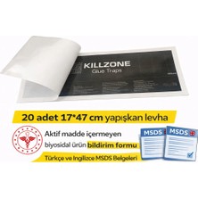 Byanes Sinek Tutucu Yapışkan Bant Levha 17×47 cm (20 Adet)