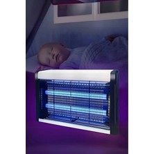 Byanes 6W Elektrikli Uv Mor Mavi Işıklı Sessiz Sinek Kovucu Sivrisinek Öldürücü Lamba Kapan Cihaz