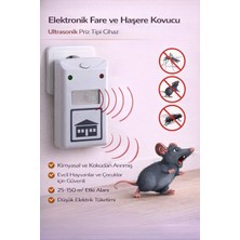 Byanes Elektronik Fare ve Haşere Kovucu Ultrasonik Priz Tipi Cihaz