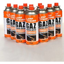 Uravas Store Remtaş Vmf Eurogaz Kamp Ocak Gazı Valfli Kartuş 227GR - 12 Adet