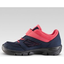 Quechua Çocuk Cırt Cırtlı Outdoor Ayakkabı - Mavi / Pembe - 24 / 34 - MH100