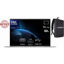 Asus Zenbook 14 Ultra 9 285H UX3405CA-PP485W-K00 32GB 1tb Arc 140T W11HOME 14" Wqxga OLED Dizüstü Bilgisayar