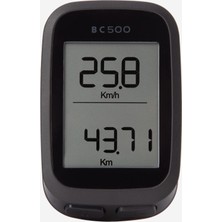 Van Rysel 500 Kablosuz Bisiklet Sayacı Siyah