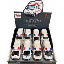 Uravas Store Üreticiniz HT-7737 Surt.ışıklı Sesli Ambulans Polis -Vrd