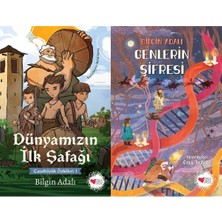 Can Yayınları Dünyamızın Ilk Şafağı ve Genlerin Şifresi (Bilgin Adalı)