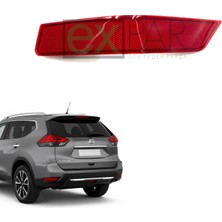 Expar Oto Nissan X-Taril T32 Kasa Arka Tampon Reflektörü Sol Taraf 2016 - 2019 x Trail Arka Reflektör Kedi Gözü