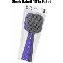 Byanes Sineklik/sinek Raketi/sinek Şaplağı 10'lu