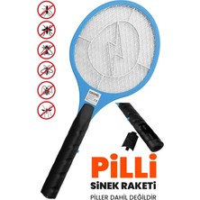 Byanes 2025 Yeni Nesil Uv Işık Pilli Sivrisinek Öldürücü Pilli Raket Lamba Sineklik Sinek Böcek Savar