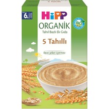Uravas Store Organik 5 Tahıllı Tahıl Bazlı Kaşık Maması 200 gr