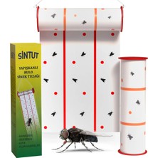 Byanes 10 Metre Rulo Tipi Yapışkan Sinek Tuzağı, Iç ve Dış Alanlar Için Sinek Kapanı. %100 Etkili