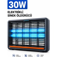 Byanes Elektrikli 30W Sinek Öldürücü Lamba Uv Işıklı Sivrisinek Haşere Tuzağı Işıklı Cihaz