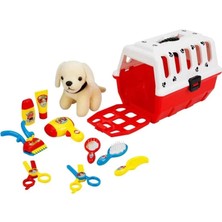 Uravas Store Üreticiniz Çantalı Peluş Köpek Kuaför Seti