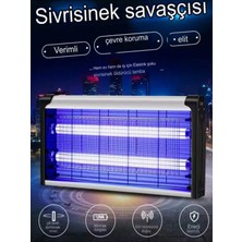 Byanes 4 4W Çift Uva Işık A Enerji Sinek Tuzağı Elektrikli Sivrisinek Kovucu Yok Edici Öldürücü Haşere