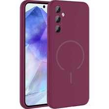 Butam Bilişim Galaxy A37 Kılıf Magsafe Destekli Kamera Korumalı Yumuşak Silikon Btbm