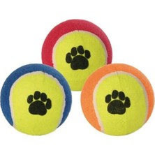 Uravas Store Kedi Köpek Oyuncağı Tenis Topu 12 cm 3 Adet