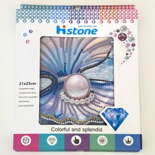 NT Boncuklu Taşlı Pano Mozaik Elmas Goblen Çocuklar Için Diamond Tablo 21 x 25 cm Inci