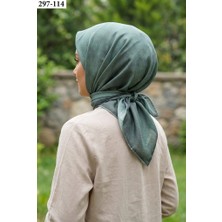 Lo'cella Soft Pamuk Eşarp (Yeşil) 297-114