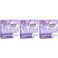 Gillette Venus Comfortglide Breeze 12’li Yedek Başlık (4x3)