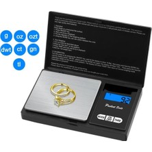 Uravas Store Professional Hassas Terazi 500 Gram Kapasiteli 0.1 Hassasiyetli Dijital Kapaklı Tartı