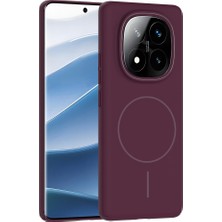 Butam Bilişim Xiaomi Redmi Note 14 Pro Plus Kılıf Ince Magsafe Kamera Yükseltili Yumuşak Silikon Btbm